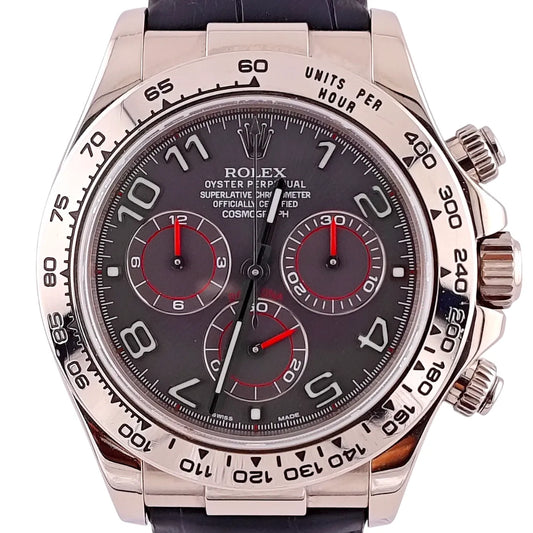Daytona Grey Racing Dial Weissgold Leder 2007 - 116519