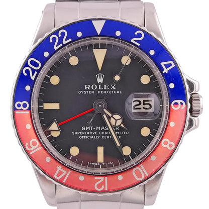 GMT Master Vintage Pepsi Mark 2 Dial 1971 - 1675