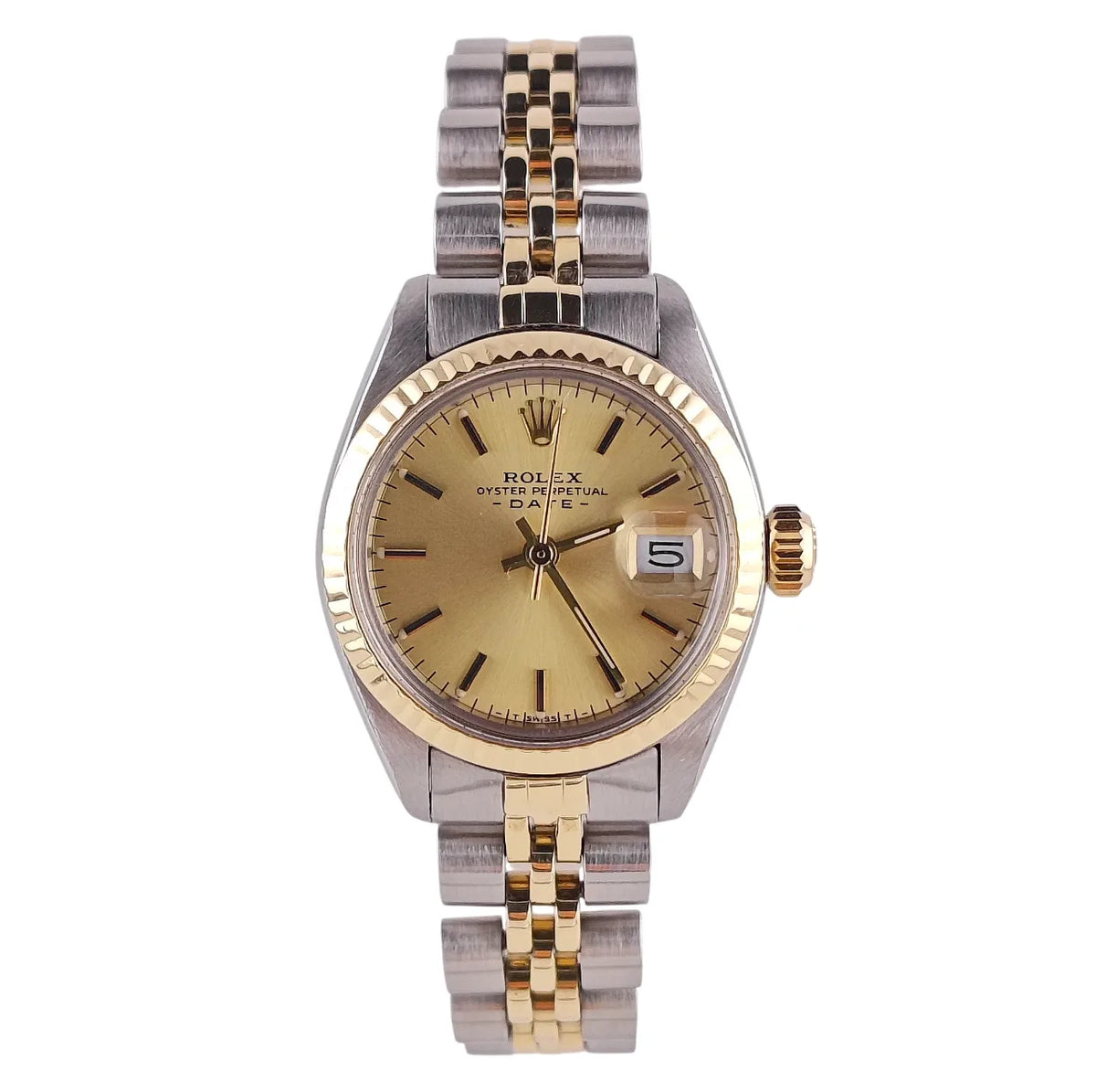 Lady-Datejust 26 Stahl/Gold Champagner Zifferblatt 1979 – 6917
