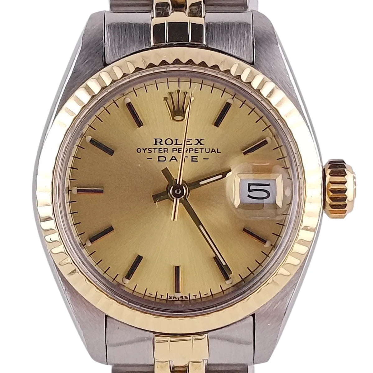 Lady-Datejust 26 Stahl/Gold Champagner Zifferblatt 1979 – 6917