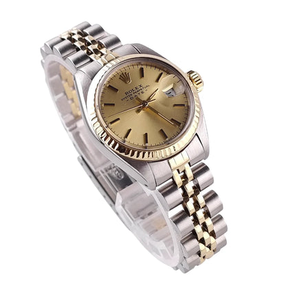 Lady-Datejust 26 Stahl/Gold Champagner Zifferblatt 1979 – 6917