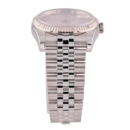 Datejust 36 Stahl Weißgold Silver Roman Dial Jubilee 2013 - 116234