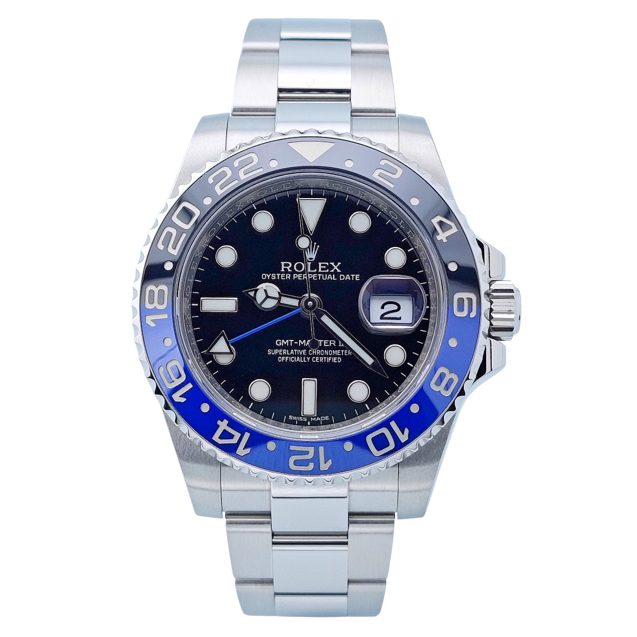 GMT Master II Batman 2015 - 116710BLNR