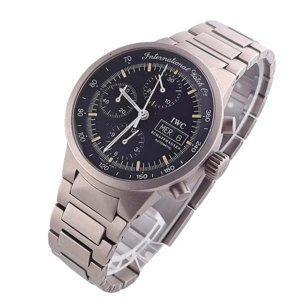 GST Chronograph Titan Ref. IW3707 – Schwarzes Zifferblatt 40mm