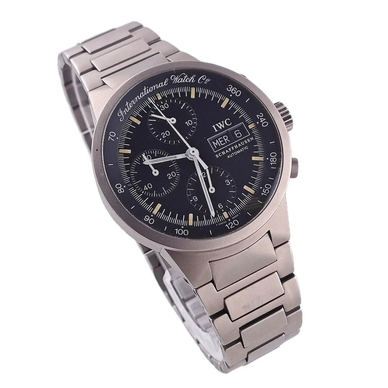 GST Chronograph Titan Ref. IW3707 – Schwarzes Zifferblatt 40mm