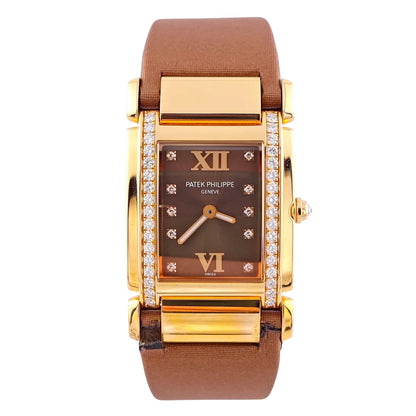 Twenty-4 Rosegold Brown Diamond Dial & Bezel 2019 - 4920R-001