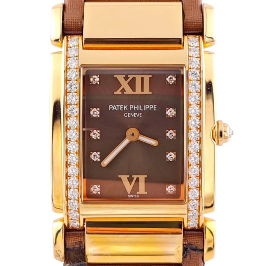 Twenty-4 Rosegold Brown Diamond Dial & Bezel 2019 - 4920R-001