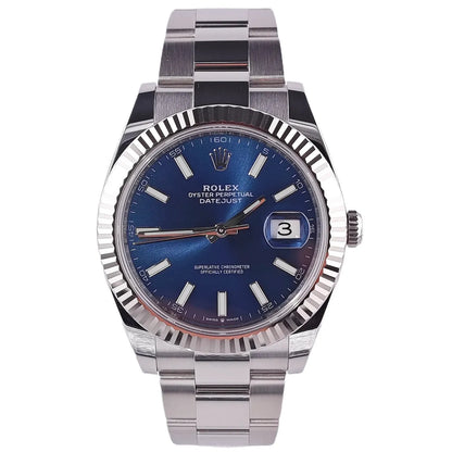 Datejust 41 Blau Oyster 126334 - 2022 LC100