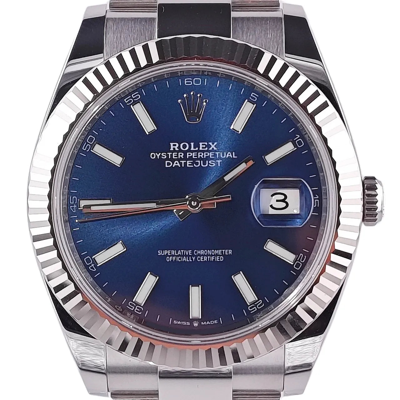 Datejust 41 Blau Oyster 126334 - 2022 LC100