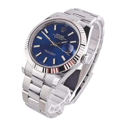 Datejust 41 Blau Oyster 126334 - 2022 LC100