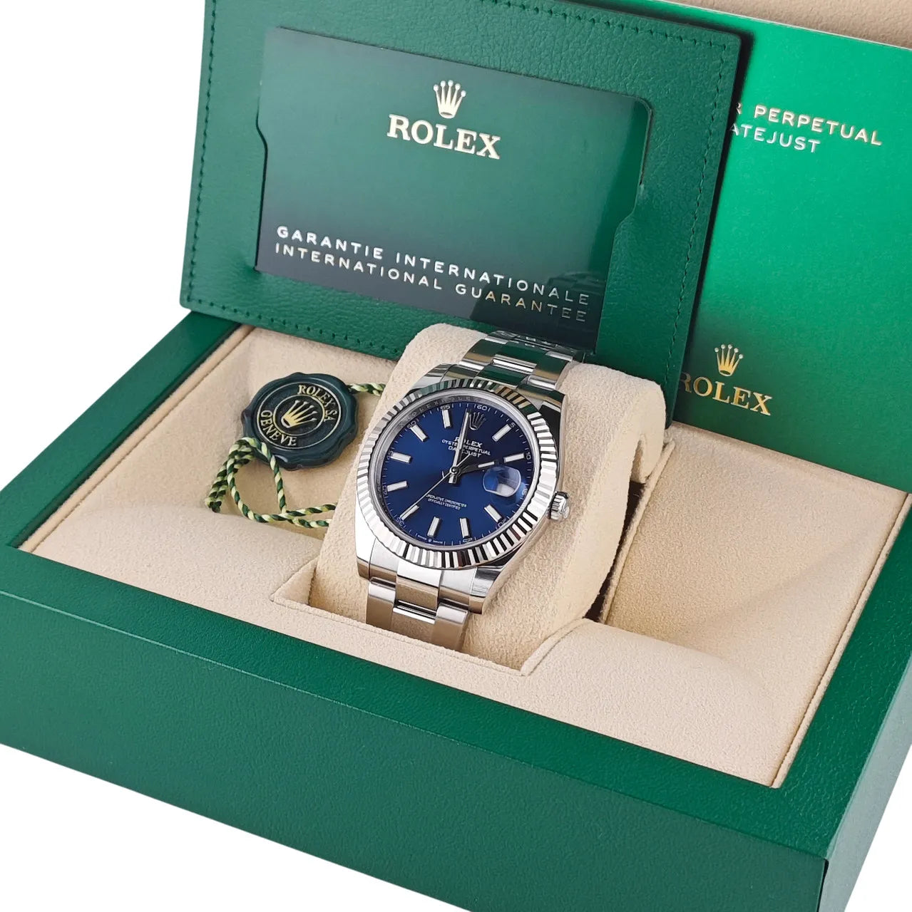 Datejust 41 Blau Oyster 126334 - 2022 LC100