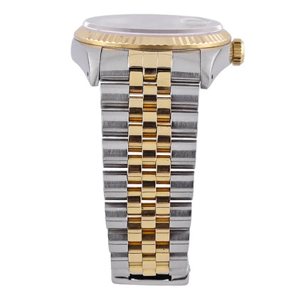 Datejust 36 Stahl Gold Blau Vignette Diamond Dial Jubilee 1992 - 16233