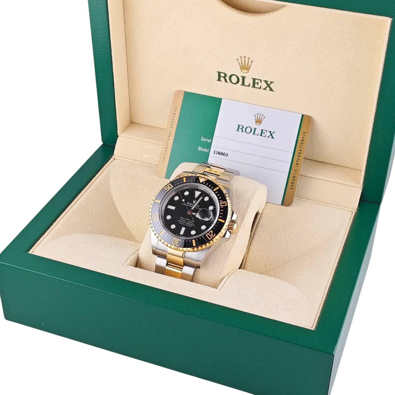 Sea-Dweller 126603 Bi-Color Stahl Gold (2019)