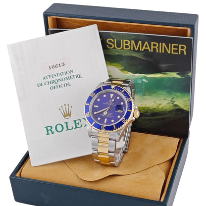 Submariner Date Vintage Bluesy 1987 - 16613 LC100