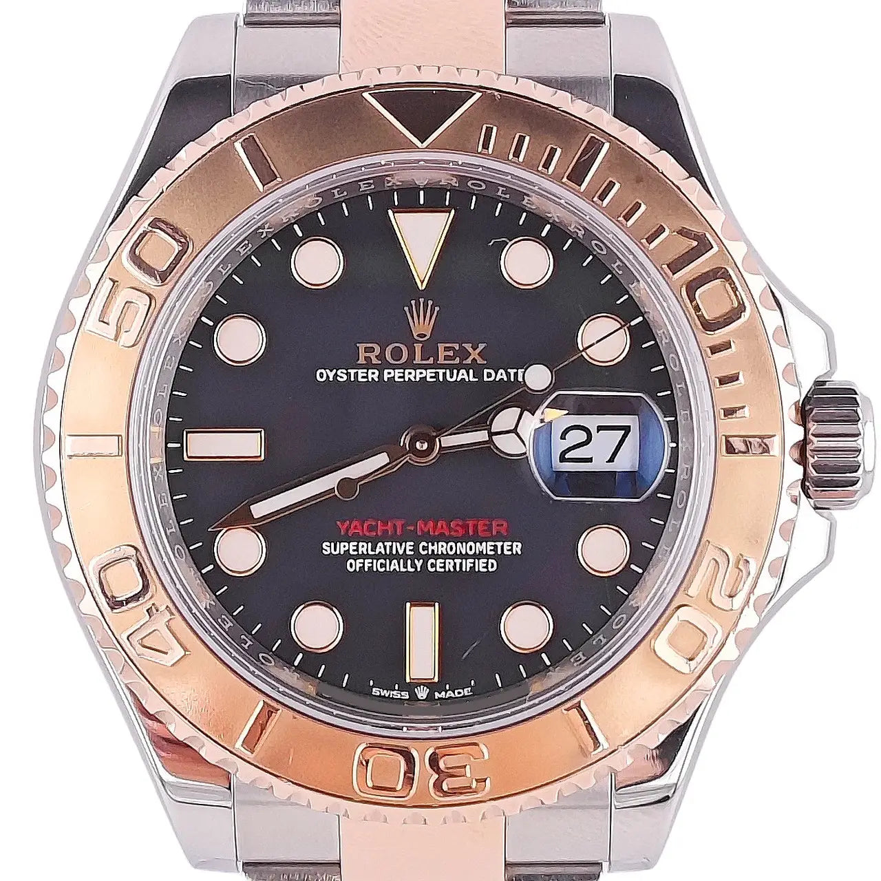 Yacht-Master 40 Stahl/Rosegold Black Dial 2020 - 126621