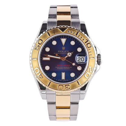 Yacht-Master 35 Blue Dial Stahl/Gelbgold 2015 - 168623