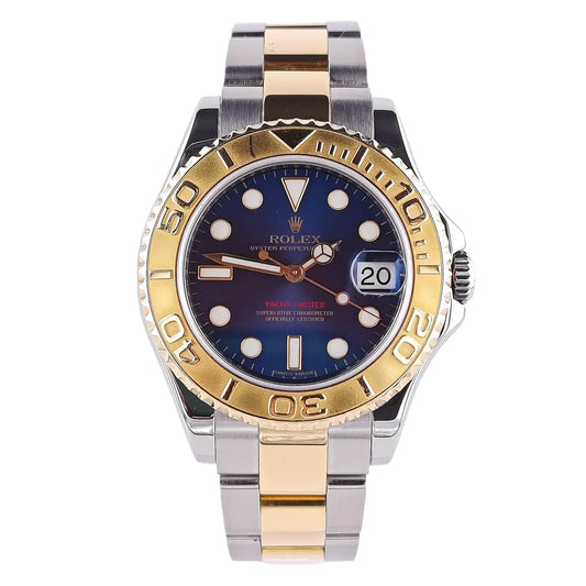Yacht-Master 35 Blue Dial Stahl/Gelbgold 2015 - 168623
