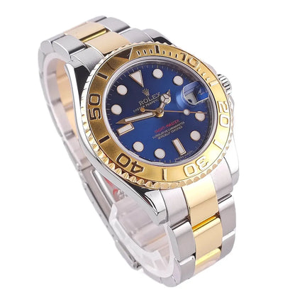 Yacht-Master 35 Blue Dial Stahl/Gelbgold 2015 - 168623