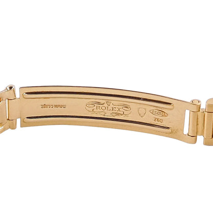 Lady-Datejust 26 Blue Diamond Dial / Gold President Band 1977 - 6904