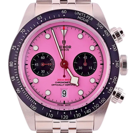 Black Bay Chrono Rose Inter-Miami Pink 09/2025 - 79360N-0019 Ungetragen