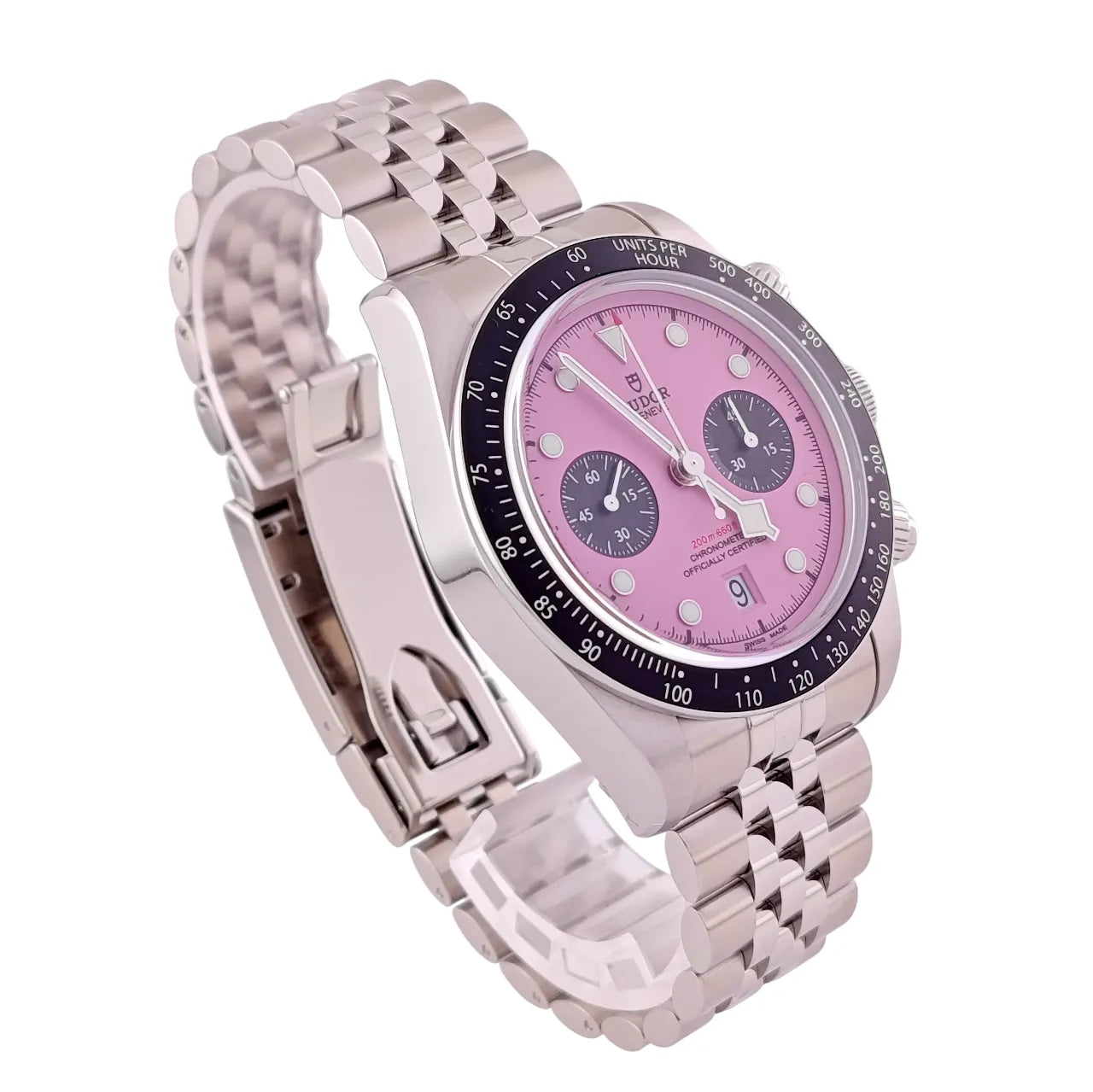 Black Bay Chrono Rose Inter-Miami Pink 09/2025 - 79360N-0019 Ungetragen